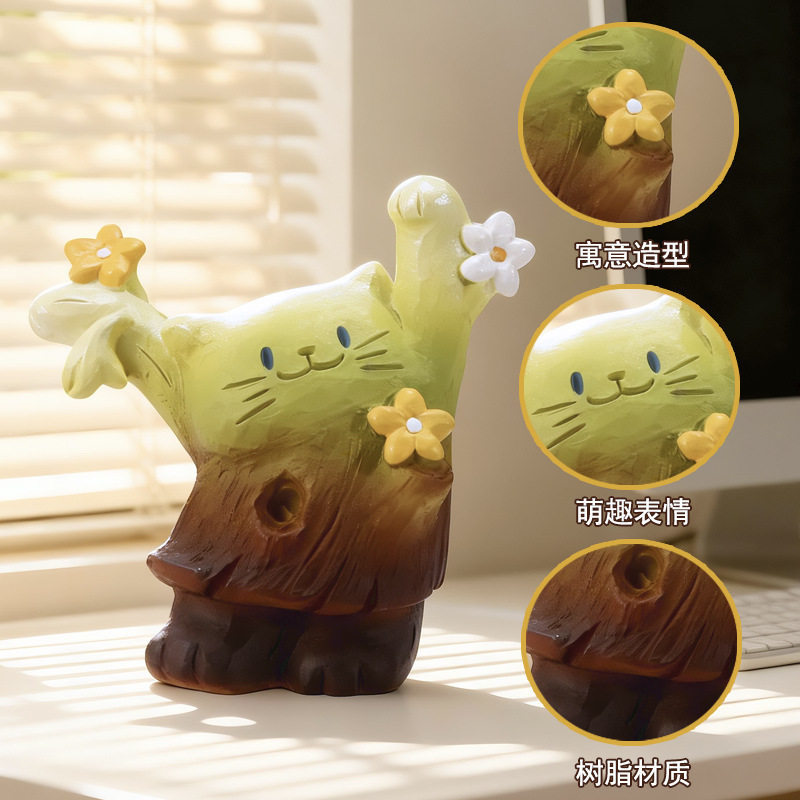 Mao Pai Cat Tree Shaped Blind  - Home Office Jobs avis et prix