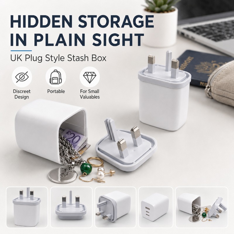 Discreet UK Plug Style Stash B - Home Office Of Uk avis et prix