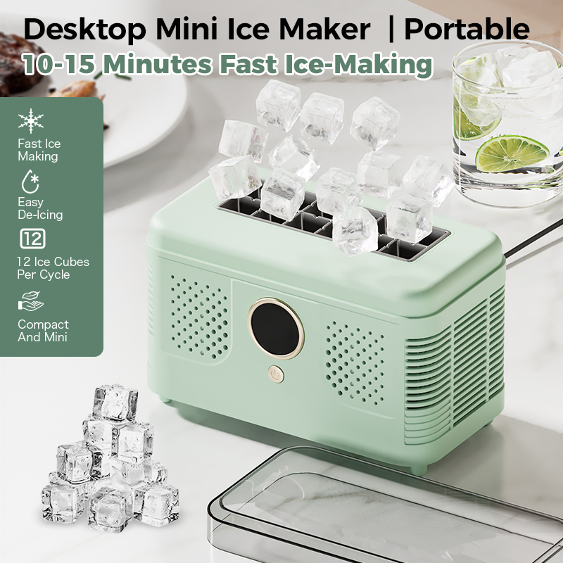 12V/220V Portable Mini Ice Mak - Home Office Gear avis et prix
