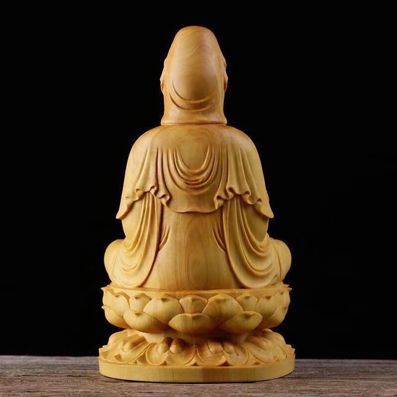 Natural Cypress GuanYin, Sakya - Home Office Feng Shui avis et prix
