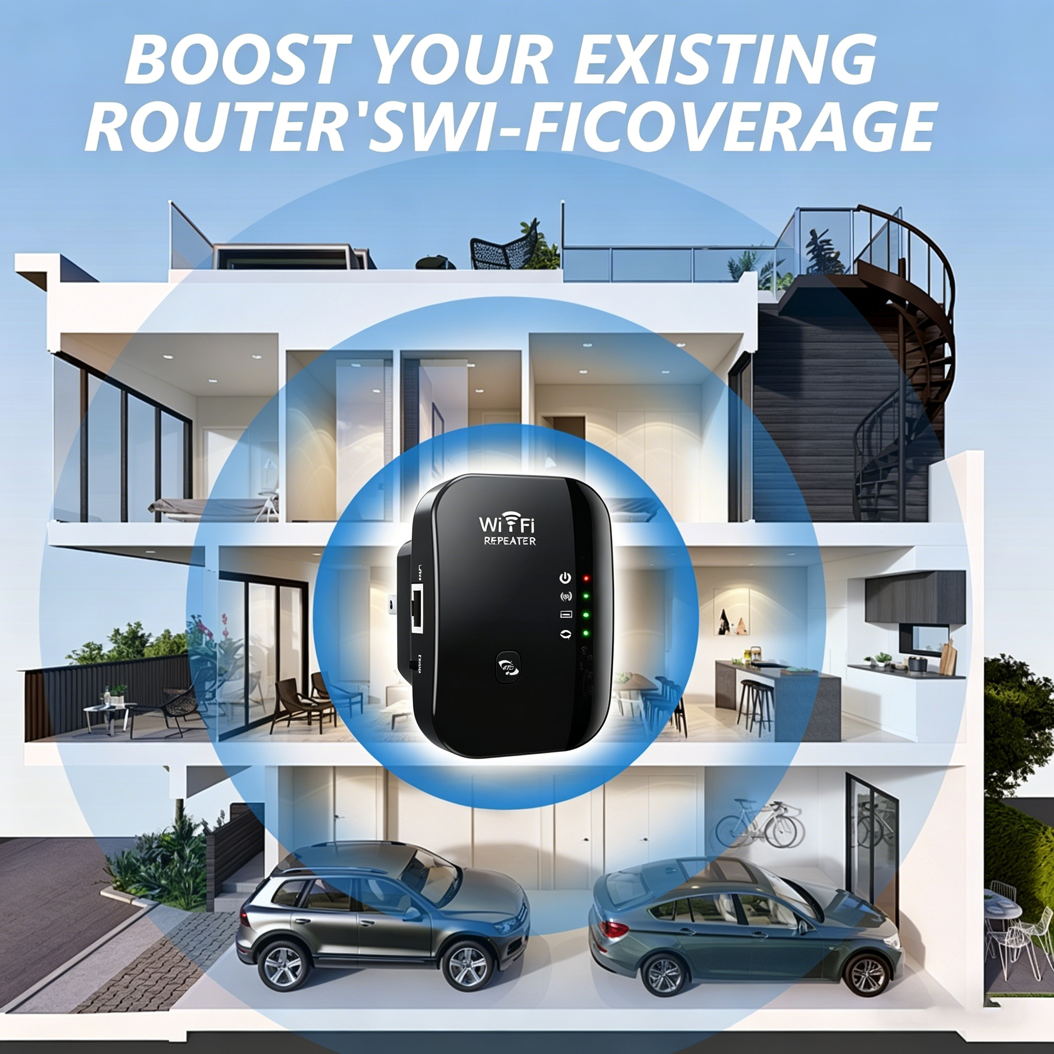 Wireless 300M 2.4GHz WiFi Rang - Home Office Jobs avis et prix