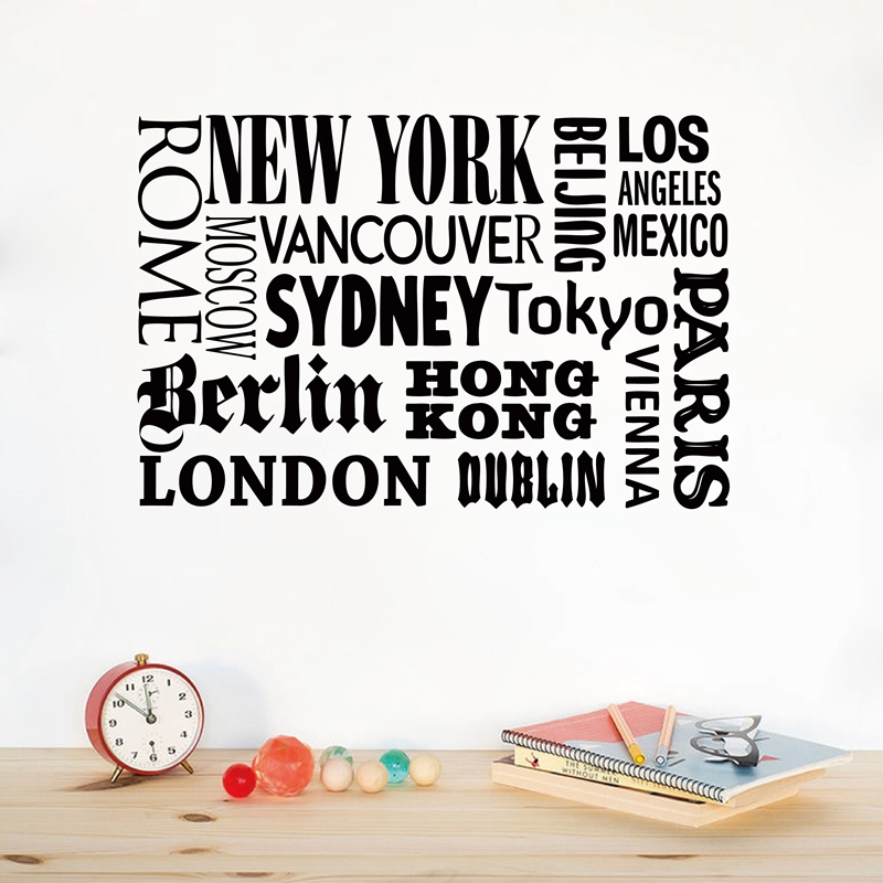 New York London Paris Quote wa - Home Office London avis et prix