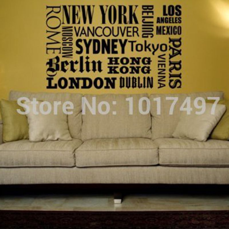 New York London Paris Quote wa - Home Office London avis et prix