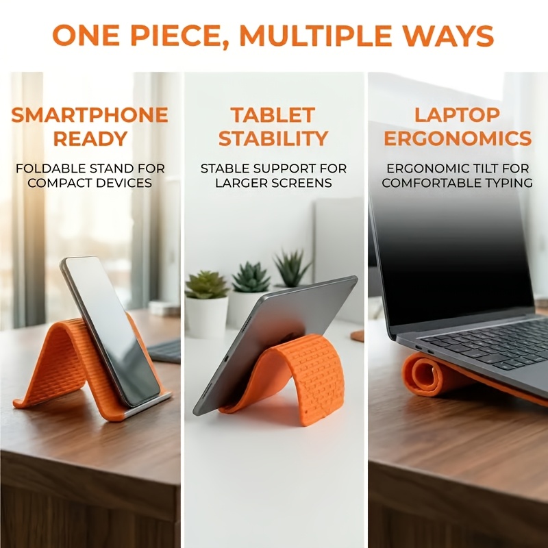 Flexible Folding Phone Holder  - Laptop Stand Foldable avis et prix