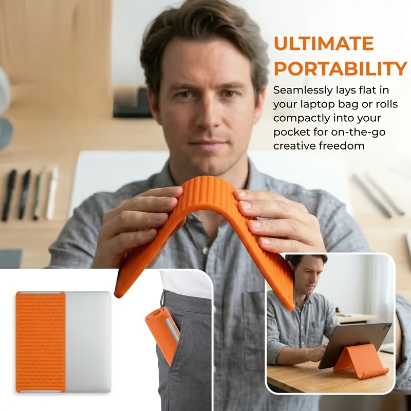 Flexible Folding Phone Holder  - Laptop Stand Foldable avis et prix