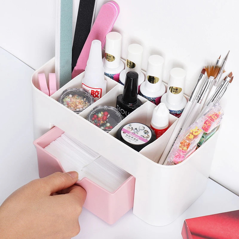 Nail Art Organizer Desktop Dra - File Cabinet Drawer avis et prix