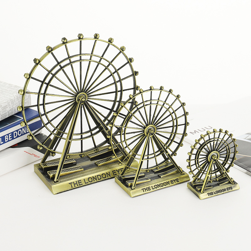 Retro Zinc Alloy Ferris Wheel  - Home Office London avis et prix