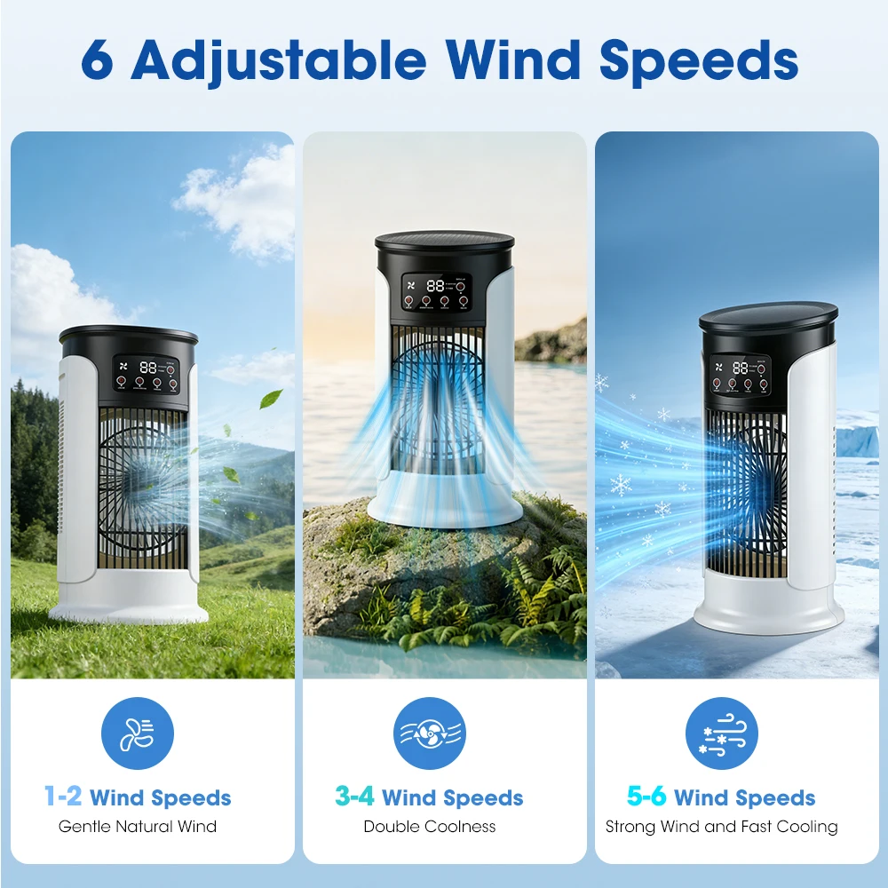 3 In 1 Household Fan Air Condi - Home Office Gear avis et prix