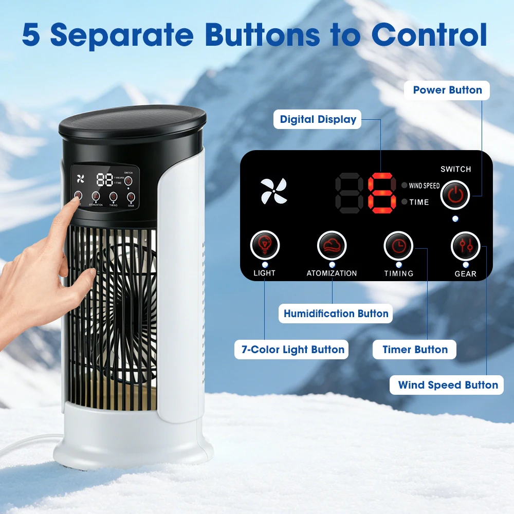 3 In 1 Household Fan Air Condi - Home Office Gear avis et prix