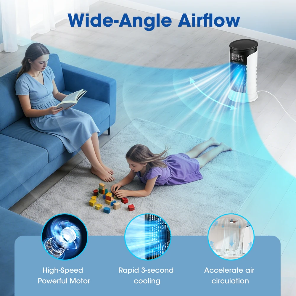 3 In 1 Household Fan Air Condi - Home Office Gear avis et prix