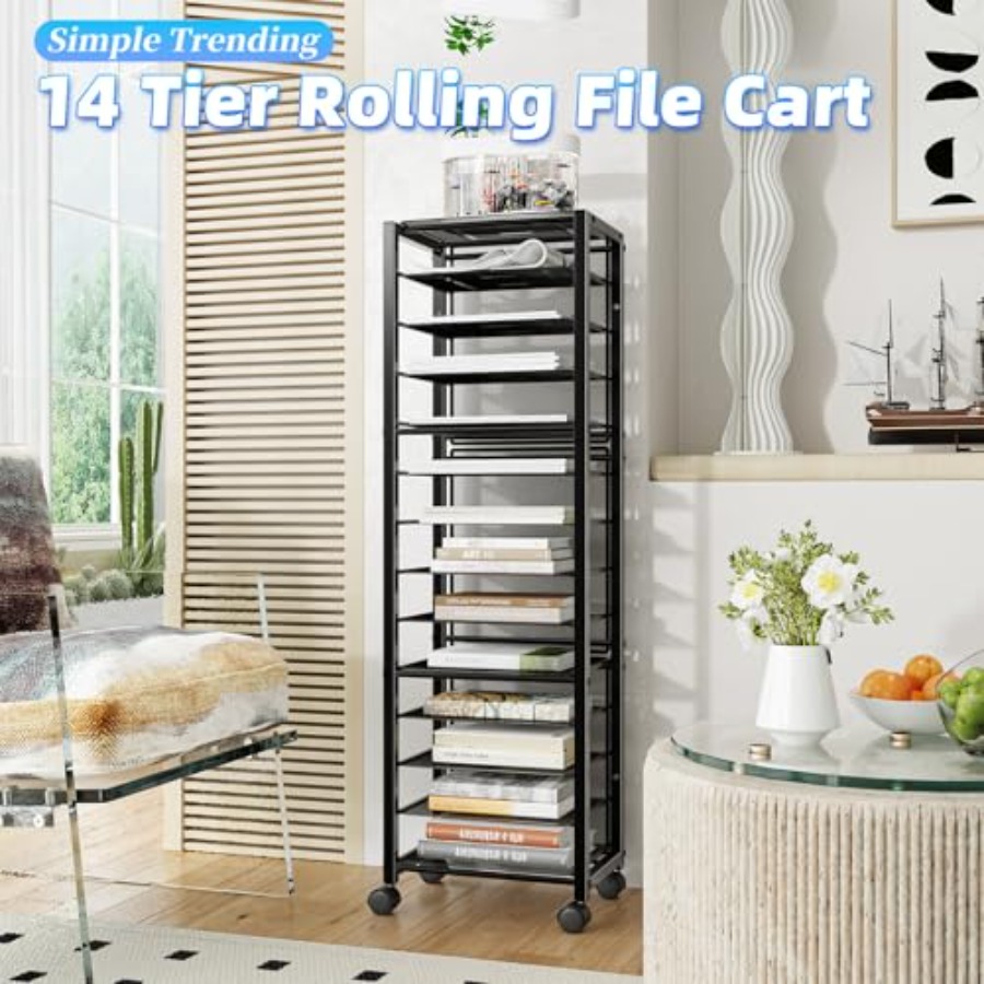 Rolling File Cart, Desk File O - Rolling File Cart avis et prix