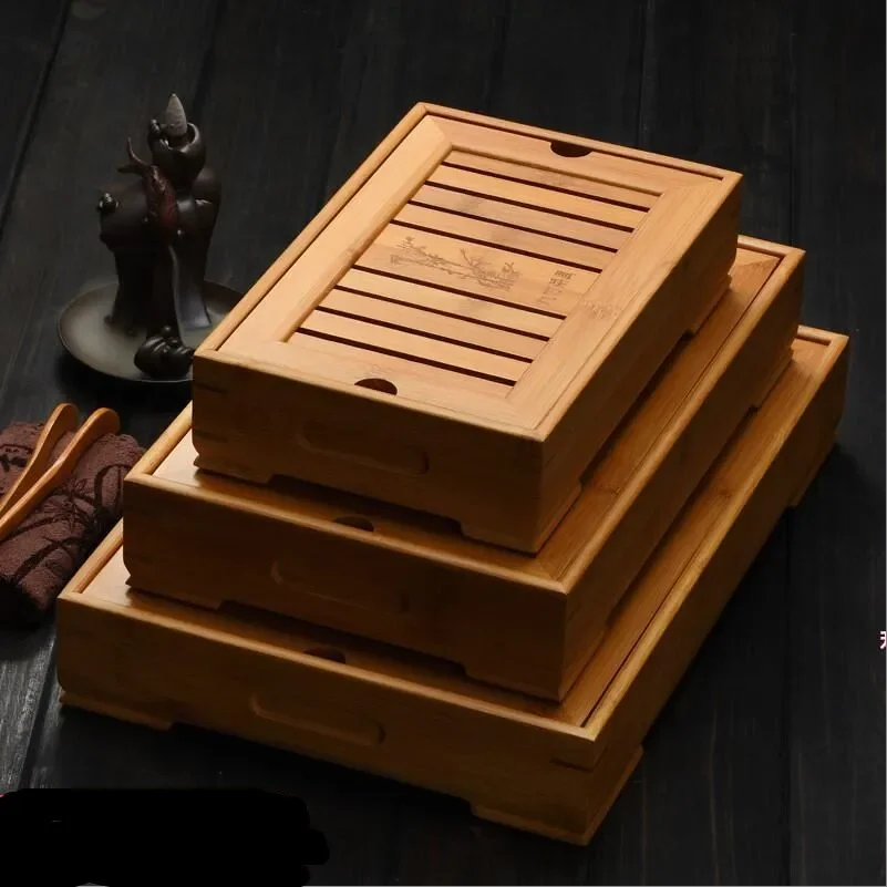 Bamboo Tea Trays Kung Fu Tea A - Desktop Organizer Bamboo avis et prix