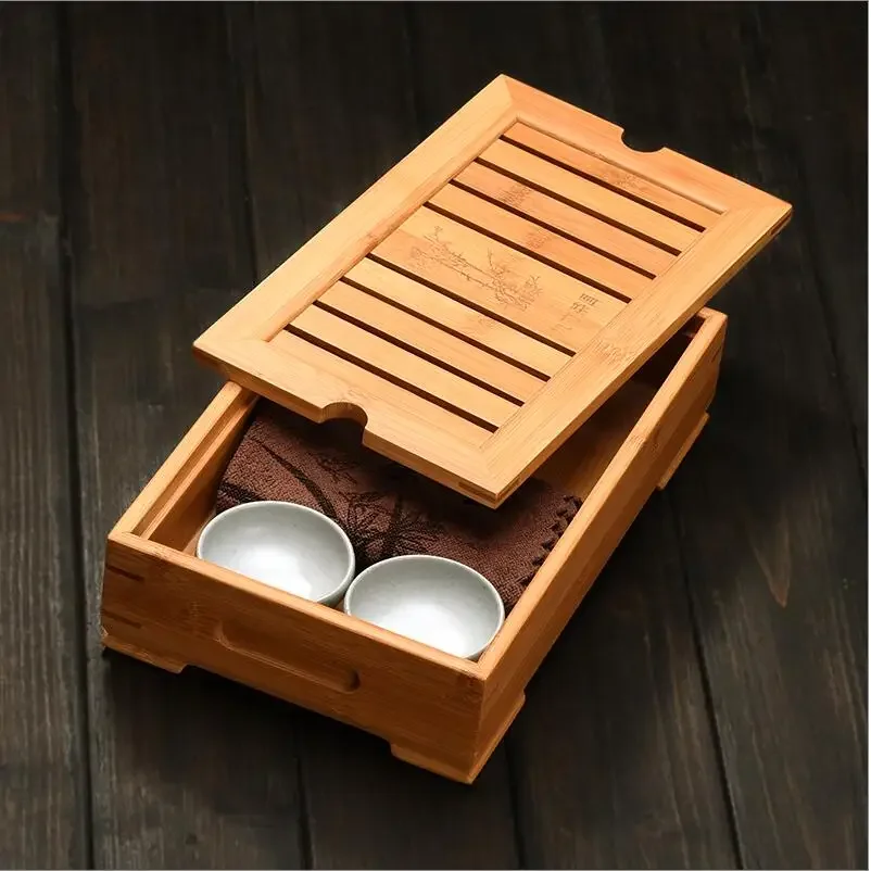 Bamboo Tea Trays Kung Fu Tea A - Desktop Organizer Bamboo avis et prix
